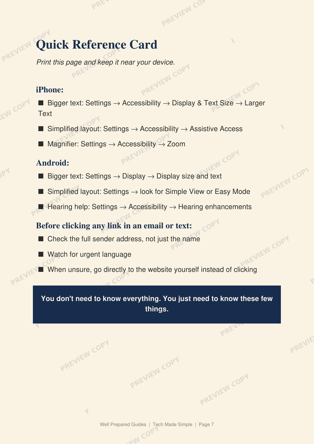 Tech Made Simple: Step-by-Step Cheat Sheets for the Tech Tasks That Actually Matter