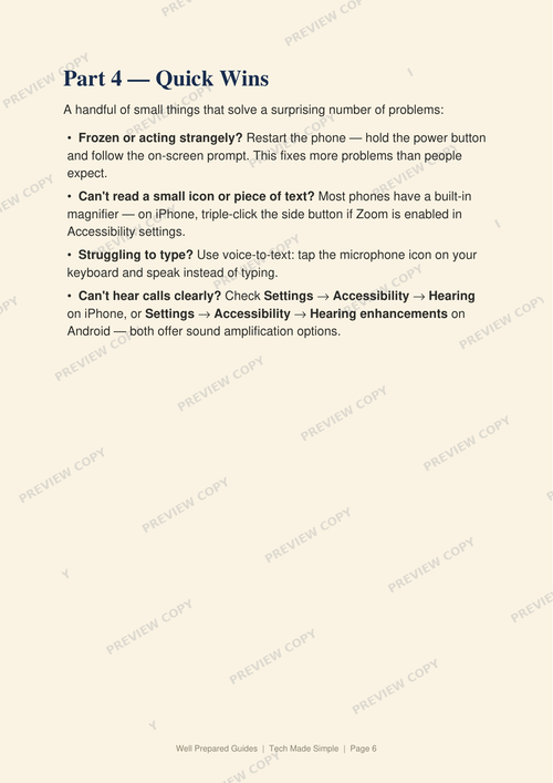 Tech Made Simple: Step-by-Step Cheat Sheets for the Tech Tasks That Actually Matter